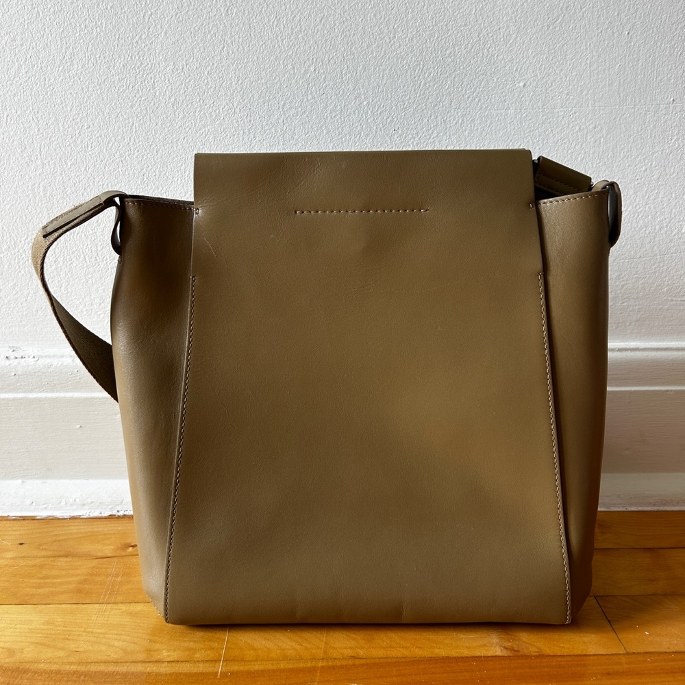 Everlane Work Tote Tan Crossbody Bag - Picture 6 of 13